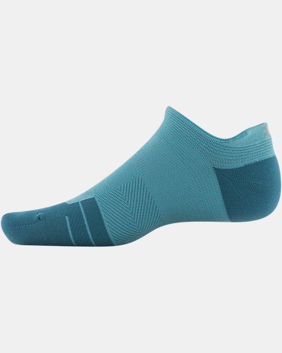 Unisex UA Iso-Chill ArmourDry™ Golf 2-Pack No Show Tab Socks, Blue, pdpMainDesktop image number 1